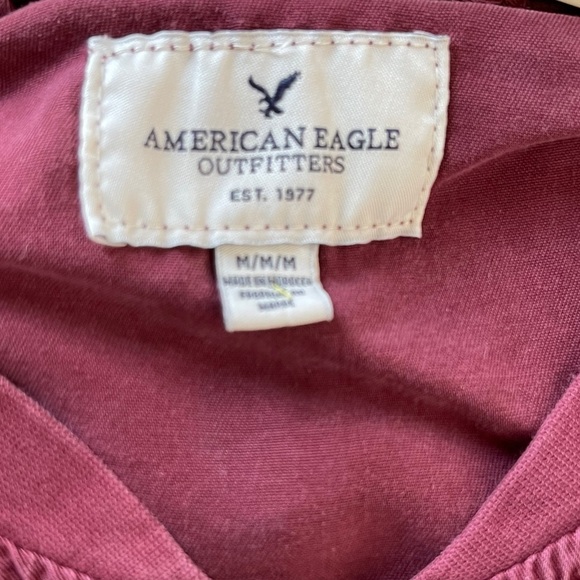 American Eagle Outfitters Jacket Burgundy - Picture 2 of 8